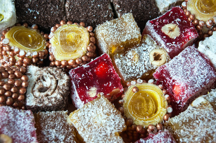 什锦土耳其喜酒糖衣软糖