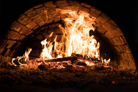 烤箱的石头图片