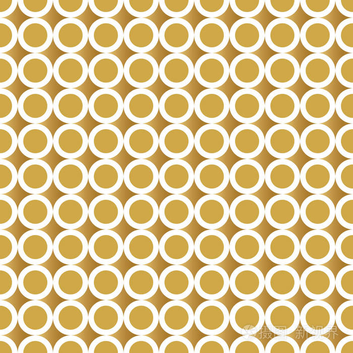 热门抽象金欧式华丽椭圆形圆栈豪华花纹无缝壁纸背景