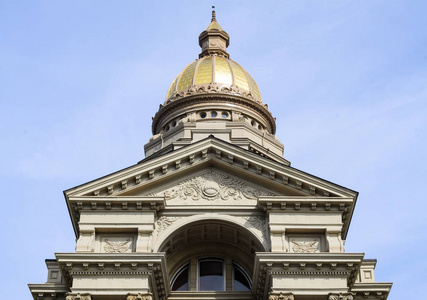 政府的座位怀俄明州州议会大厦照片