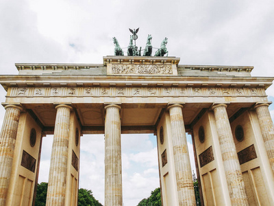 brandenburger tor 勃兰登堡大门德国柏林著名的地标