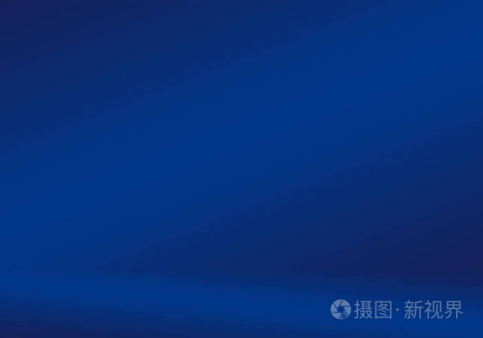 渐变蓝色抽象背景.平滑的深蓝色与黑色的插图工作室照片-正版商用图片