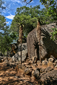 津巴布韦马托波斯国家公园美丽的岩石构造