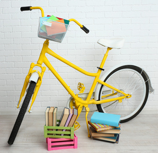 自行车与书
