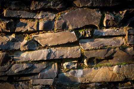 老石雕墙抽象背景