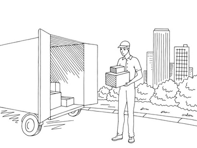 黑色风景图图片-黑色风景图素材-黑色风景图插画-摄图新视界