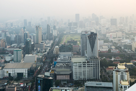 曼谷市容，曼谷泰国资本市的视图