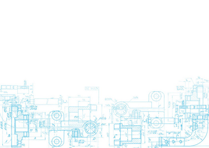 技术图纸背景照片