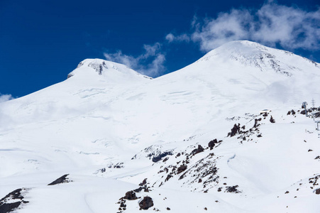 欧洲最高峰 Elbrus 山双峰