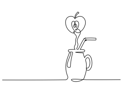 苹果汁玻璃图片-苹果汁玻璃素材-苹果汁玻璃插画-摄图新视界