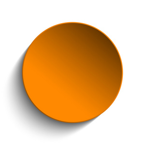橙色圆图片