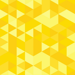 黄颜色的几何抽象背景三角背景。