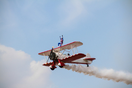 飞机特技演练展示图片