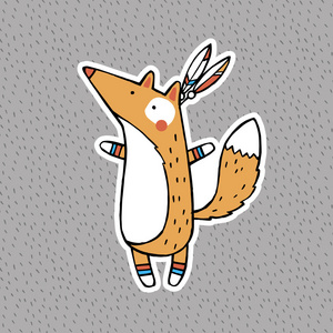 有趣的动物 美洲印第安人狐狸照片