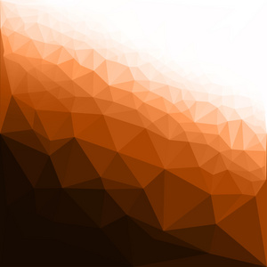 橙色抽象三角形