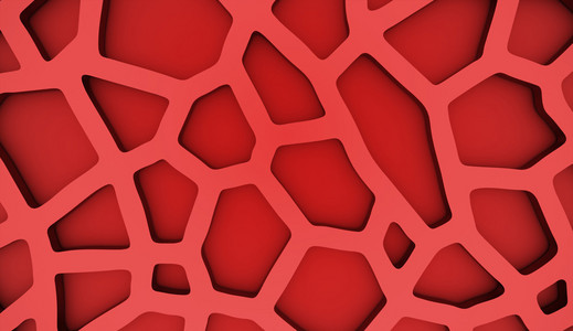 红色的抽象网格背景