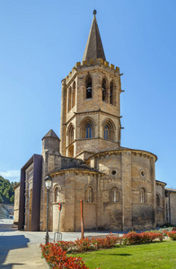 西班牙桑盖萨的圣母圣玛丽亚教堂。门户