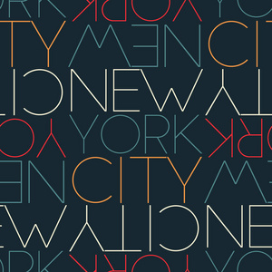 美国纽约市无缝模式
