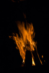 火的壁炉