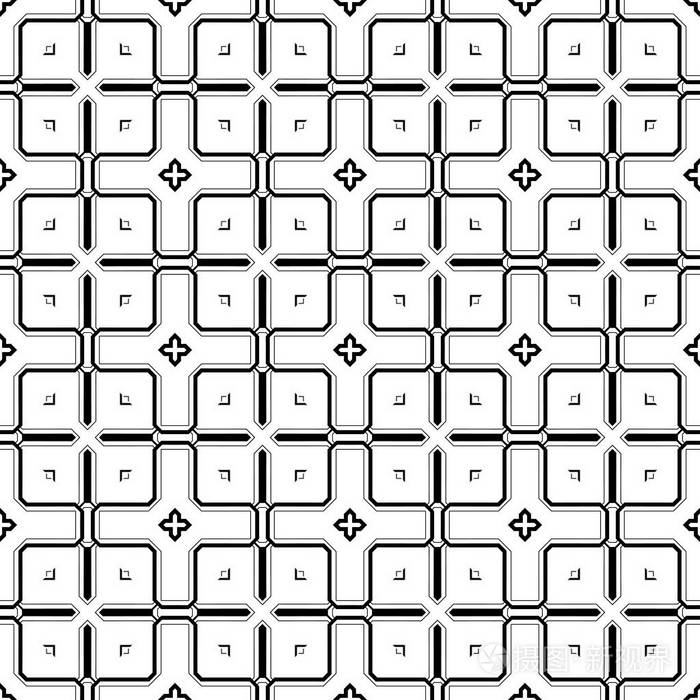 无缝的几何图案现代时尚背景设计的卡海报传单封面向量例证