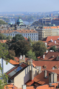 在捷克共和国布拉格市秋季上查看
