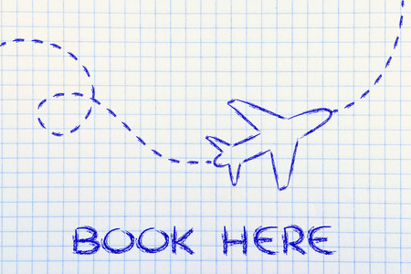 旅游行业 飞机及空气的路线或轨迹