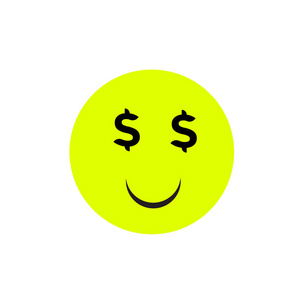 贪婪图标矢量隔离在白色背景为您的 web 和移动应用程序设计, 贪婪