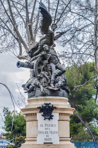 在马德里，西班牙流行 1808 年 5 月 2 日提高