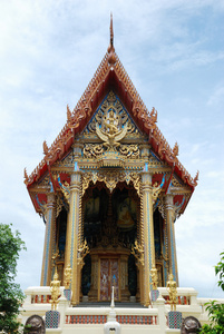 美丽的神庙在泰国