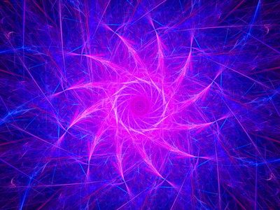 紫色抽象螺旋状的物体