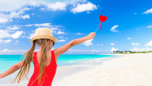 可爱的小兔子用的心图片