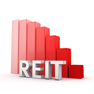 经济衰退的房地产投资信托基金图片