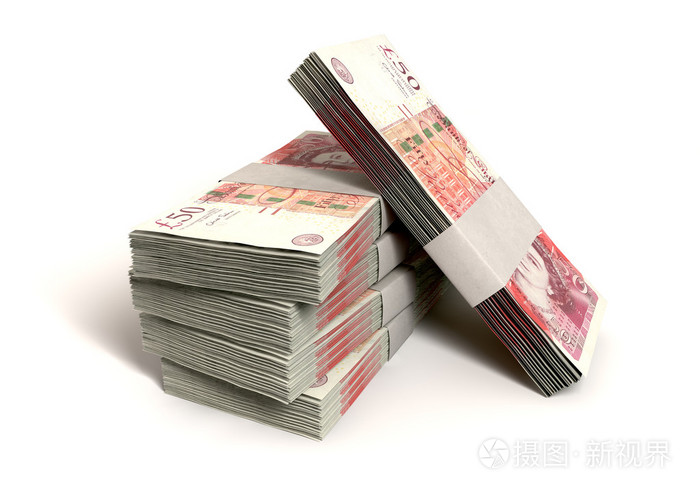 一百英镑注意到包