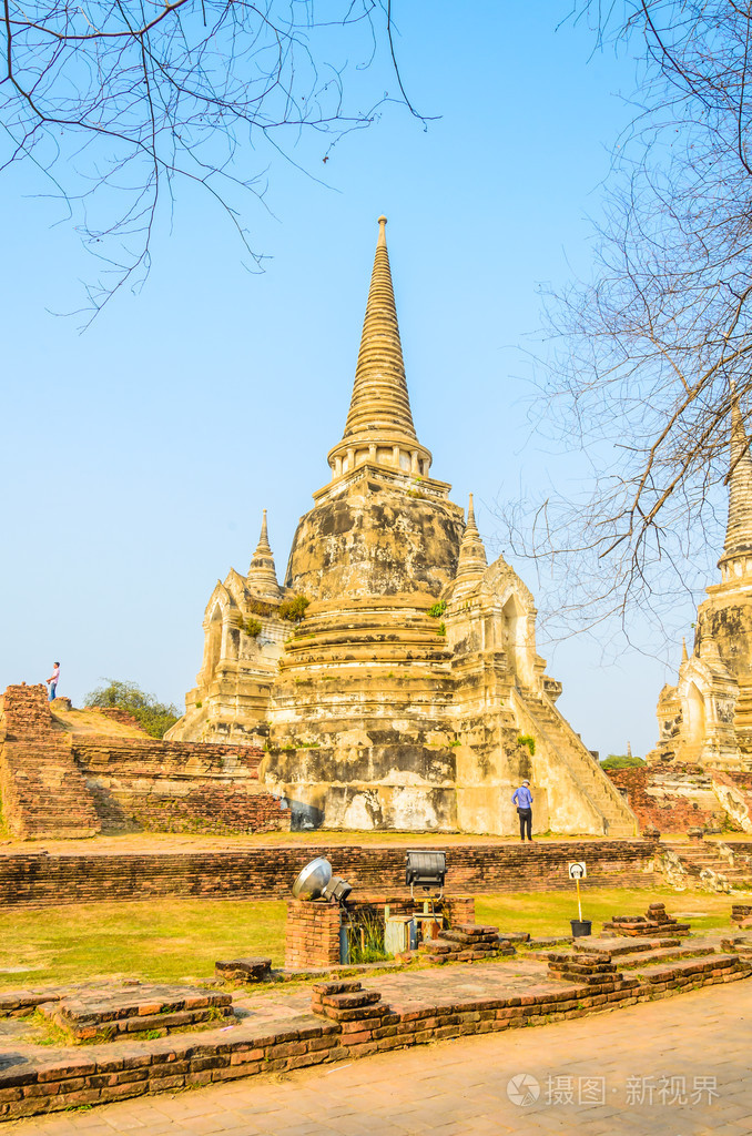 扫管笏 phra sanphet 寺在大城府