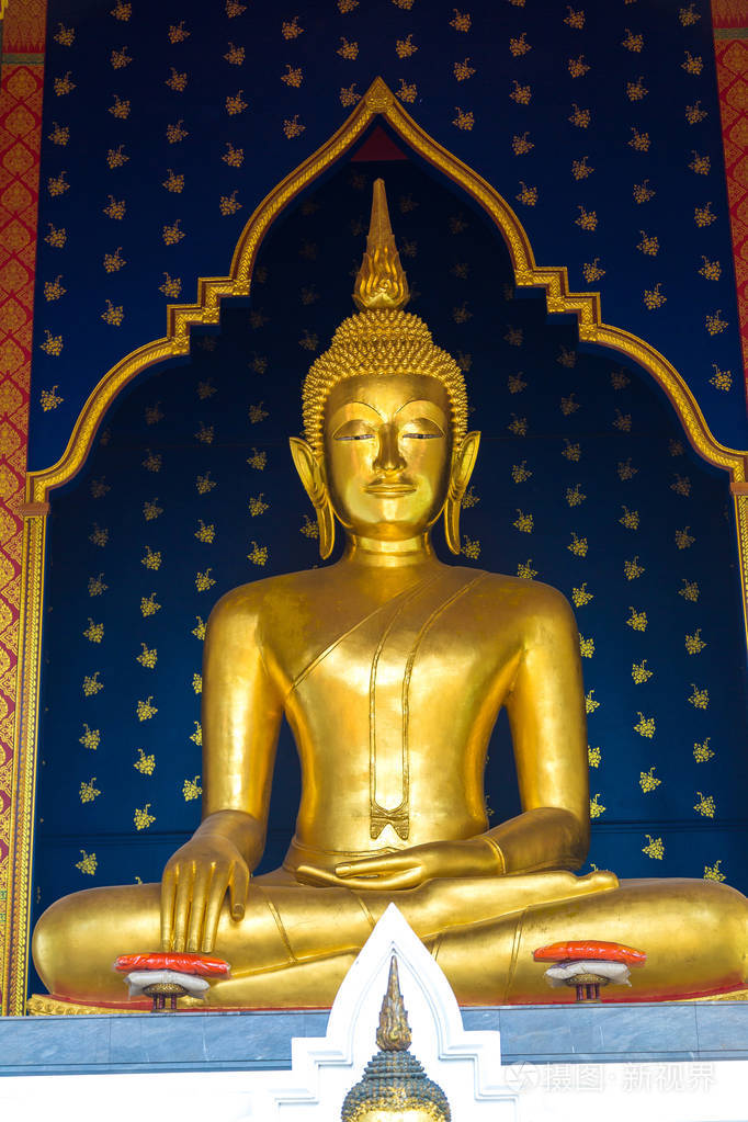 泰国曼谷金山寺的佛像