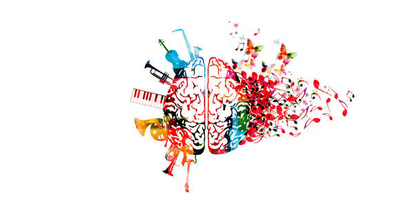 音乐丰富多彩的背景与大脑, 乐器和音符