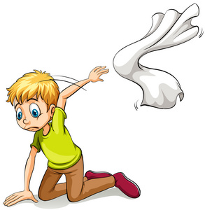 毛巾的绘图图片