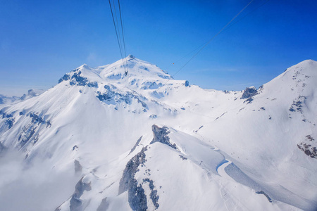 瑞士雪郎峰瑞士天际线的壮丽全景雪山