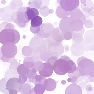 气泡独特的紫色明亮向量背景图片