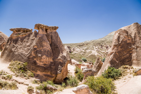 卡帕多细亚，土耳其。Devrent 谷岩