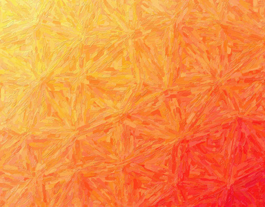橙色印象派 Impasto 漆的良好抽象例证。对您的工作有用
