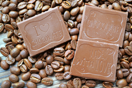 一块巧克力图片