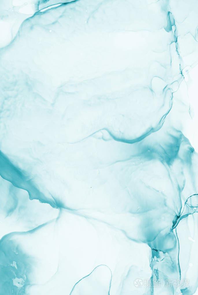 酒精水墨现代抽象绘画, 现代当代艺术