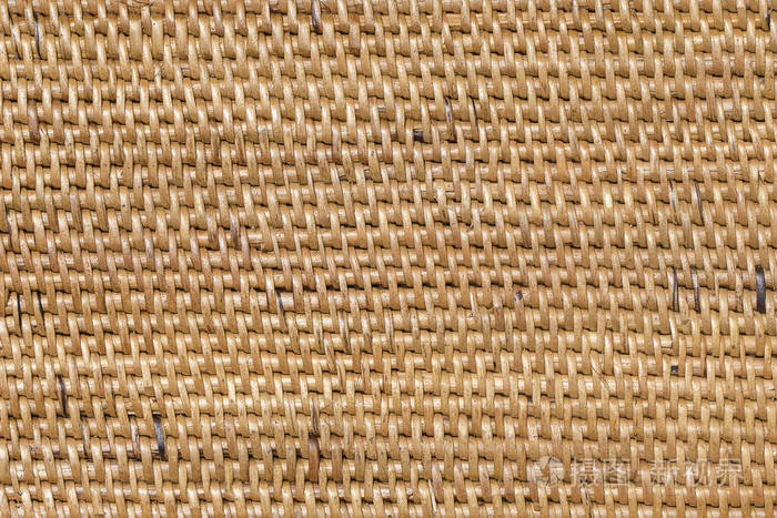 抽象装饰木质织篮编织.篮子纹理背景, 关闭