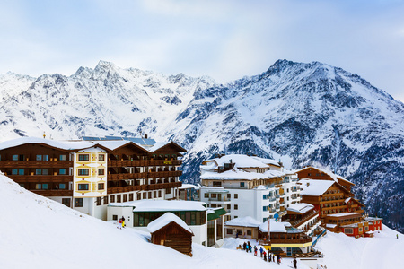 高山滑雪度假村 solden 奥地利