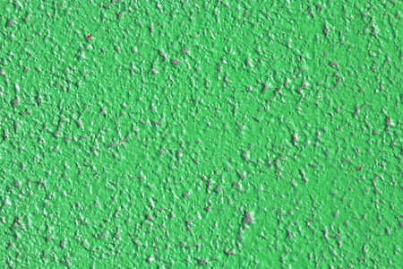 绿色漆的沥青质地。彩色道路表面背景