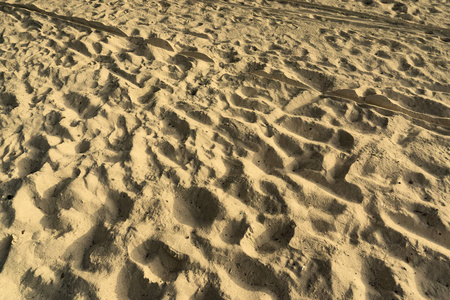 沙滩砂纹理和图案