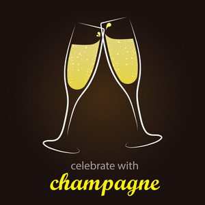 香槟干杯-值得欢庆的时刻六年幼的企业家聚集同时干杯为成功采用英语