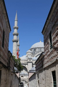 苏莱曼清真寺在家法，土耳其伊斯坦布尔市