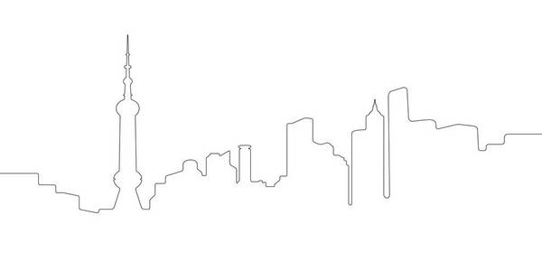 线性城市上海图片